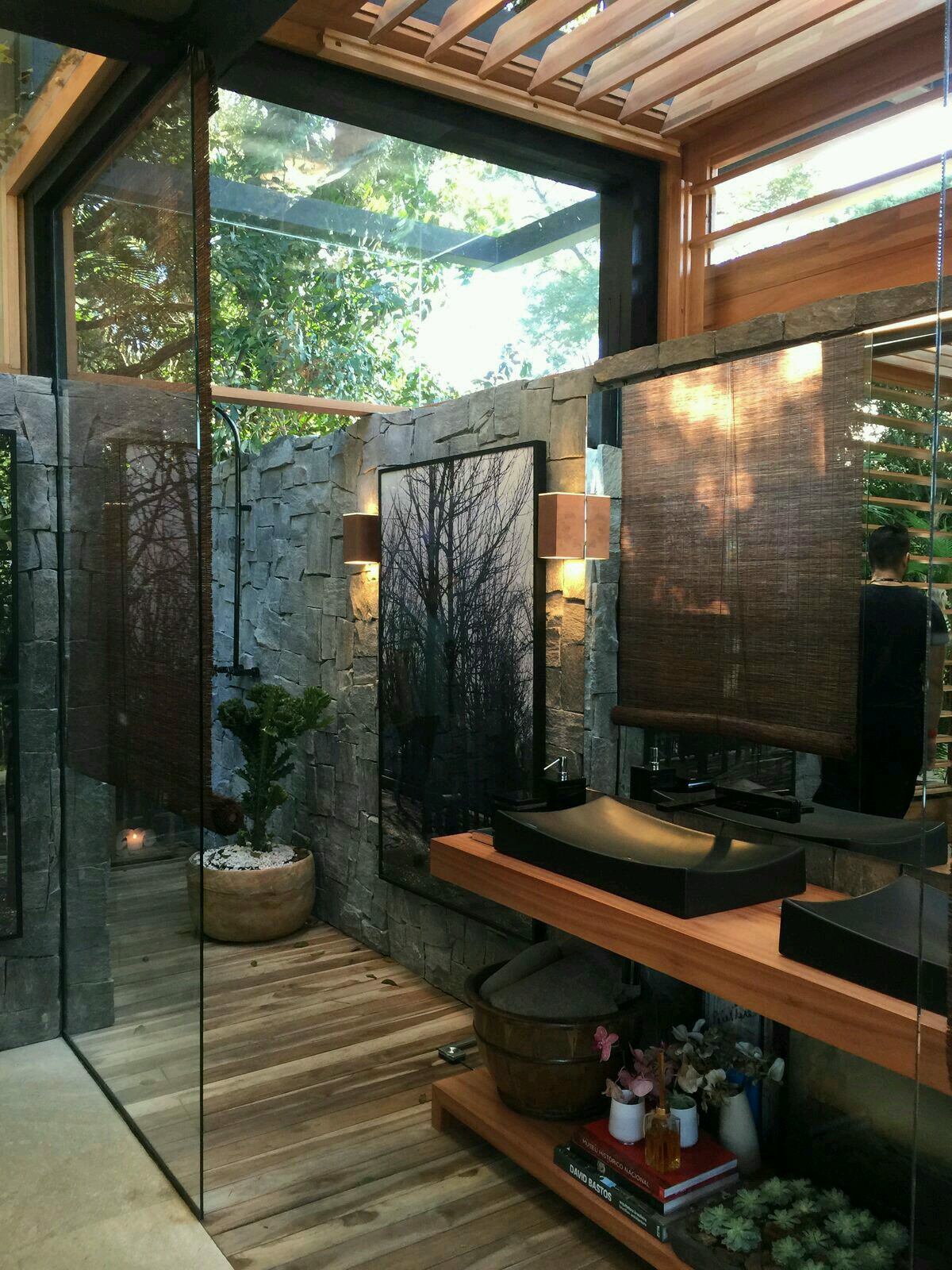 20 Amazing Open Bathroom Design Inspiration - The Architects Diary