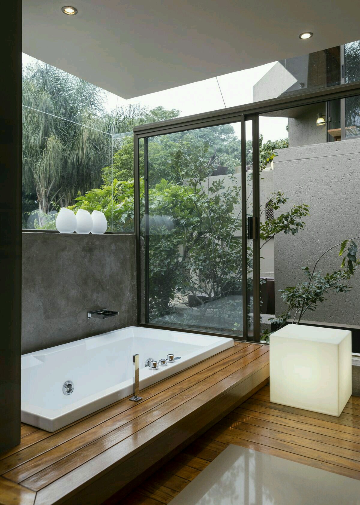 20 Amazing Open Bathroom Design Inspiration - The Architects Diary