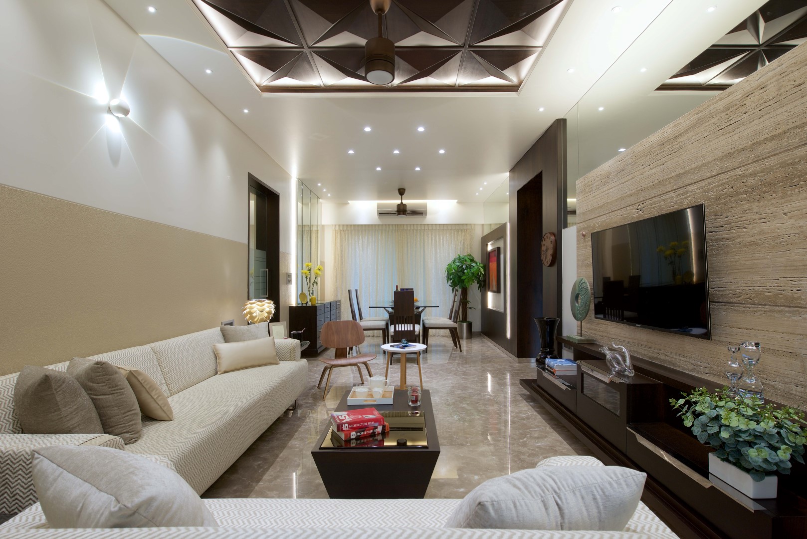 3 BHK Apartment Interiors at Yari Road | Amit Shastri Architects - The