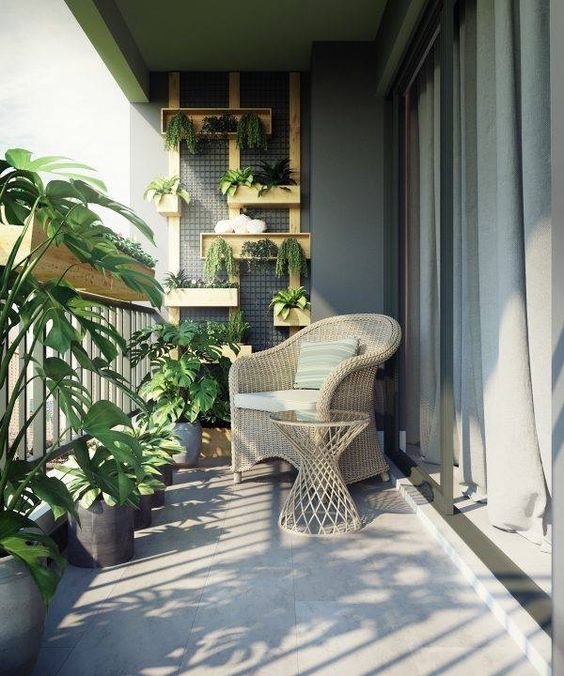 Small Balcony Decor Ideas (15) - The Architects Diary