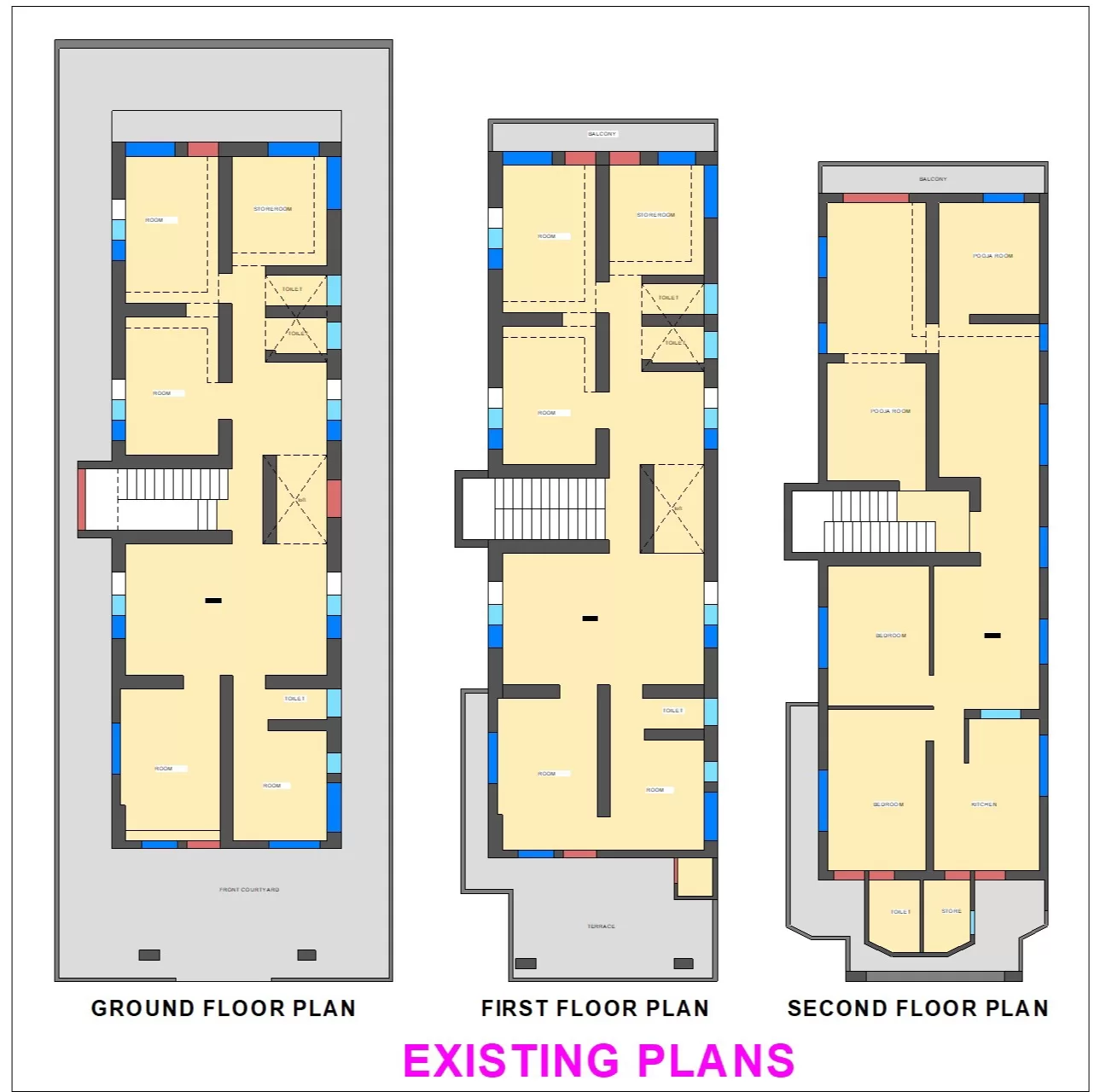 05 Existing Plans The Architects Diary 