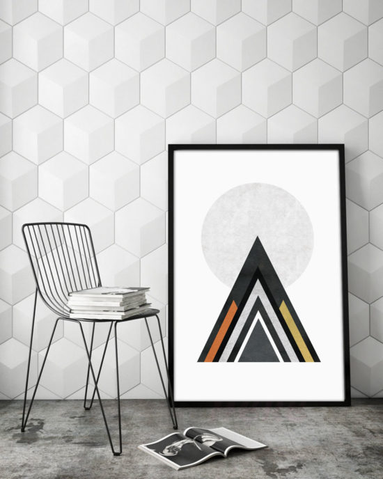 50+ Wall Art Ideas – Make A Modern Statement With Abstract Geometric