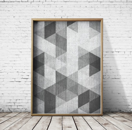 50+ Wall Art Ideas – Make A Modern Statement With Abstract Geometric