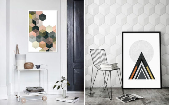 50+ Wall Art Ideas – Make A Modern Statement With Abstract Geometric