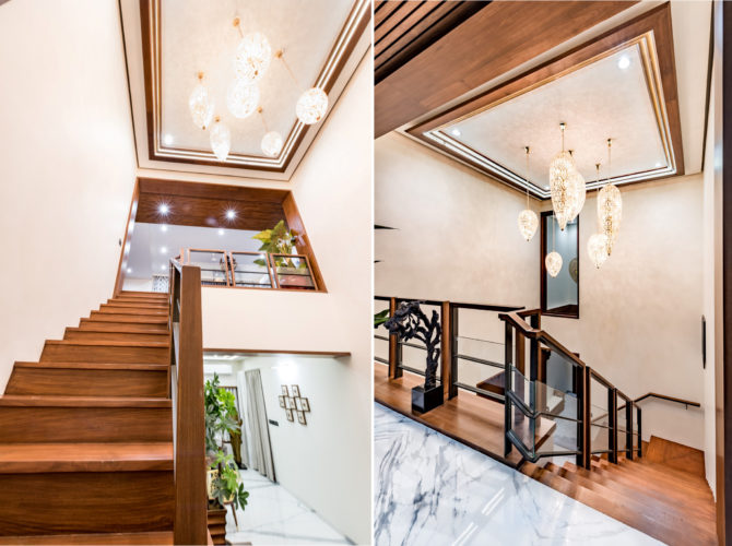 View of Luxurious Penthouse Interior design is a showcase of the bond between ...