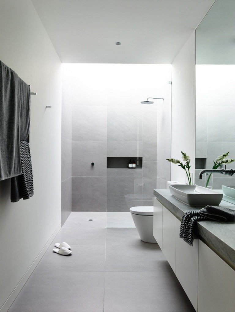 30+ Minimal Bathroom Design Inspiration - The Architects Diary