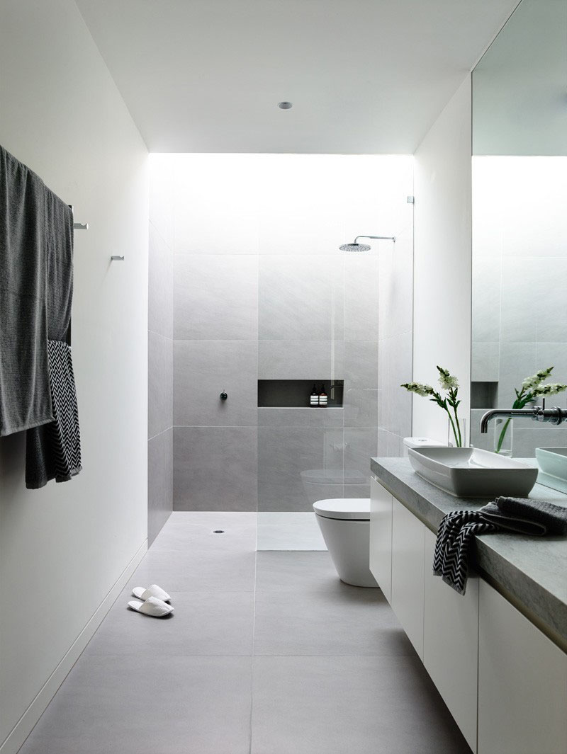 grey minimalist bathroom ideas