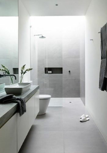 30+ Minimal Bathroom Design Inspiration - The Architects Diary