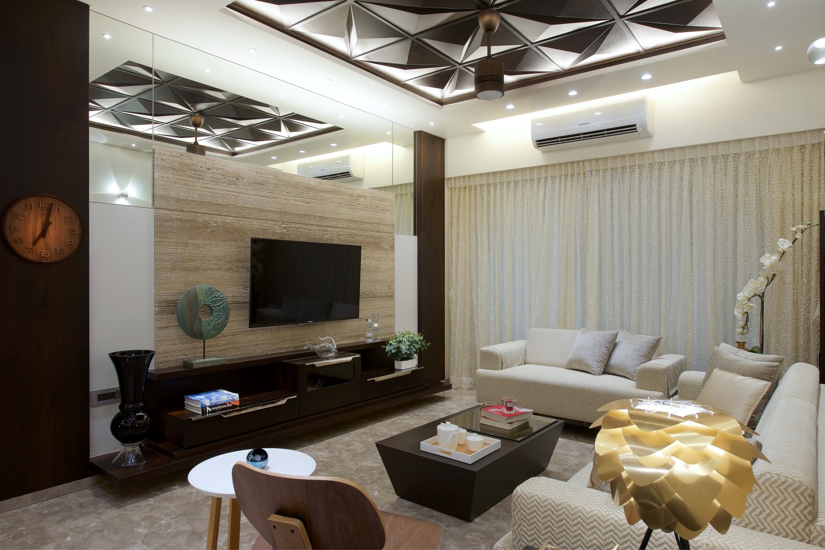 3 Bhk Apartment Interiors At Yari Road Amit Shastri Architects The Architects Diary