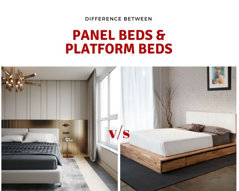 Difference Between panel beds and platform beds The Architects Diary