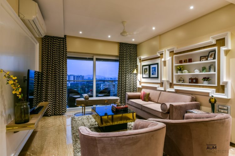 Art Deco Style Interior Project | Aum Architects | Mumbai - The ...
