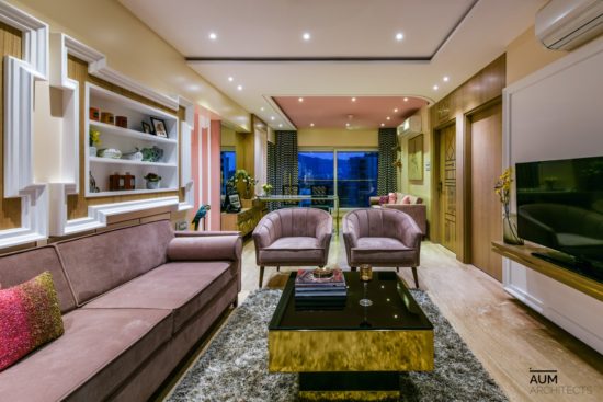 Art Deco Style Interior Project | Aum Architects | Mumbai - The ...