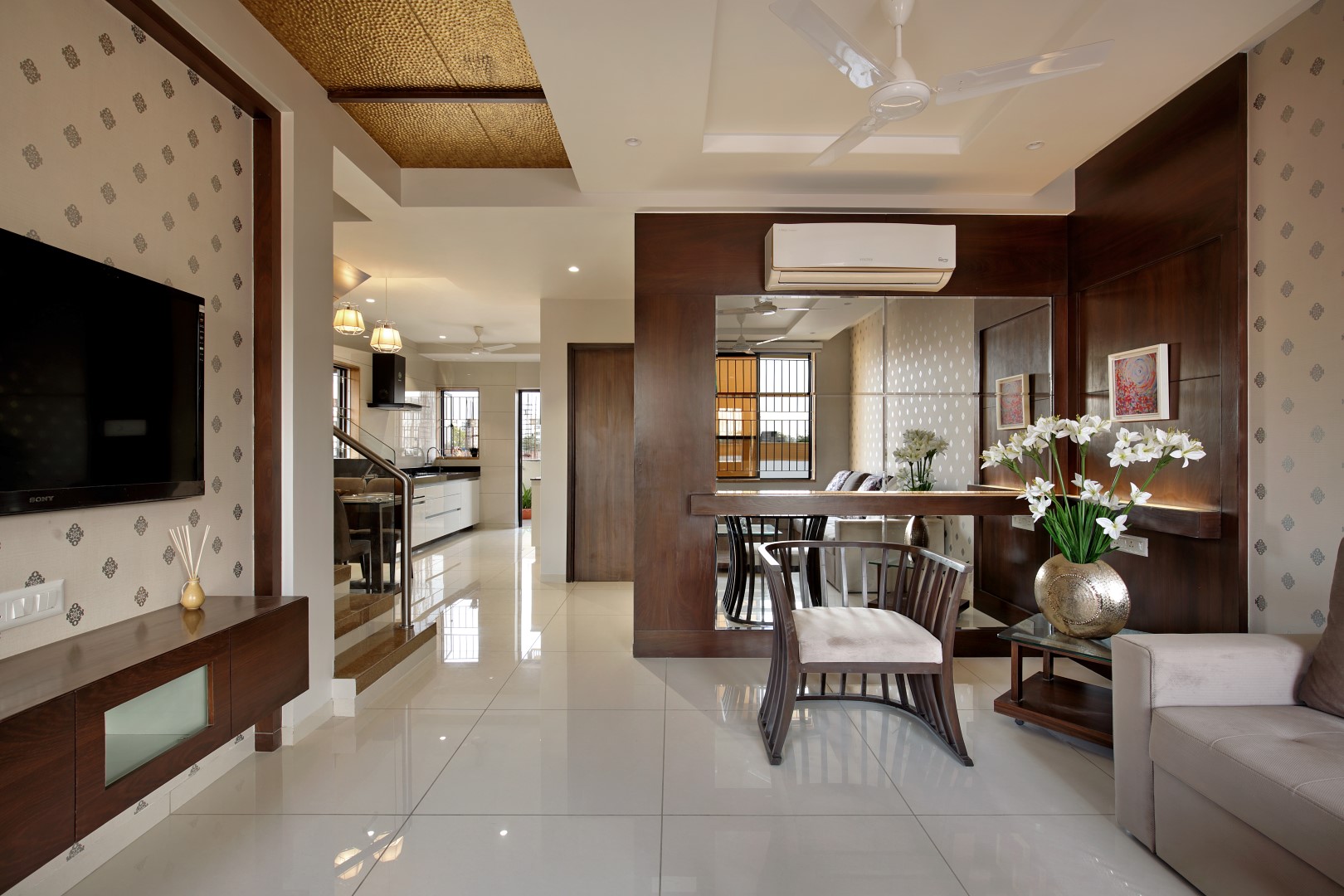 Sample Villa Interiors For Alaswad Villas Vadodara Studio 7 Designs