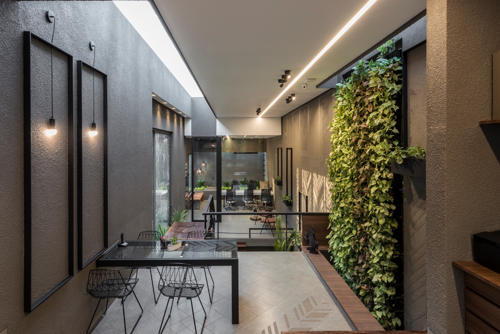 Landscape design inside the office - lokilessons