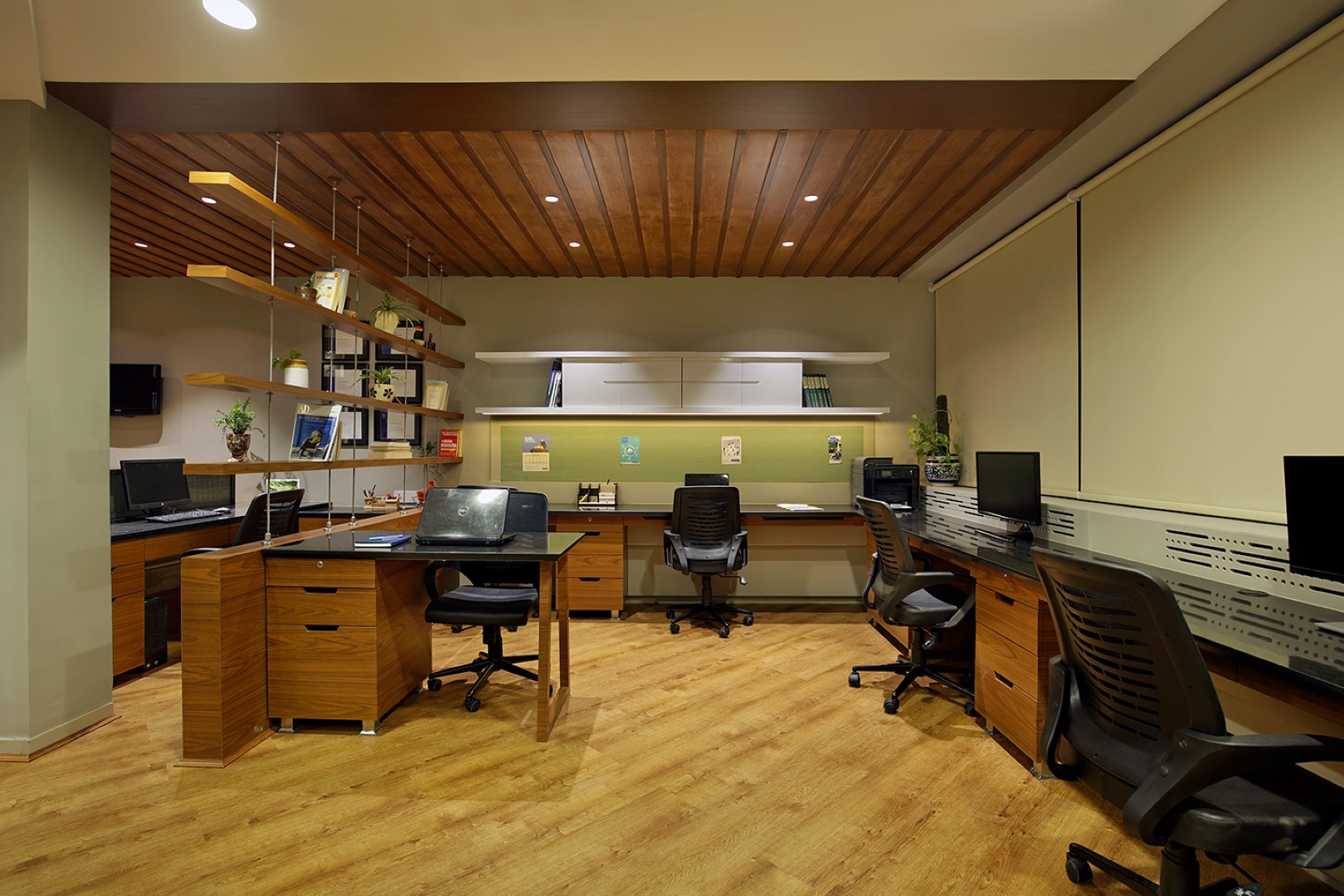 Corporate Office Interior Breaks the Monotony and Boring Environment | M S Design Studio - The ...
