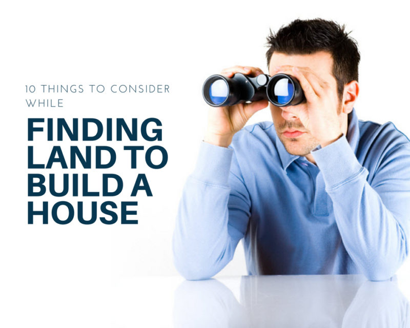 Finding Land to Build a House The Architects Diary