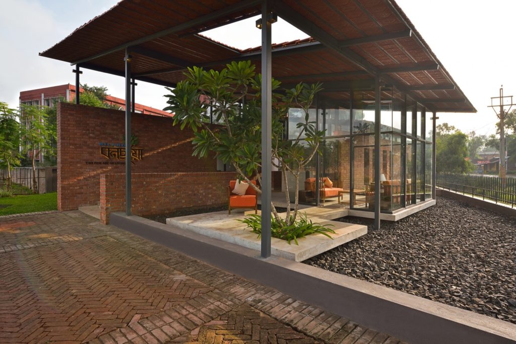 Top 10 Brick Houses In India The Architects Diary   Brick  House 1024x683 