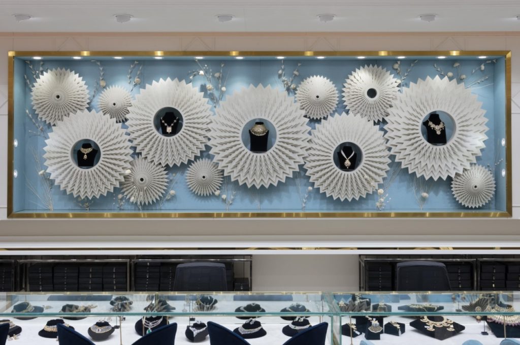 HSJ jewellery Showroom Interior Design by RMDK The Architects Diary