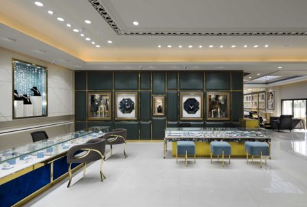 HSJ jewellery Showroom Interior Design by RMDK - The Architects Diary