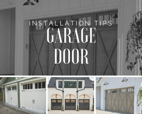 Handy Garage Door Installation Tips - The Architects Diary