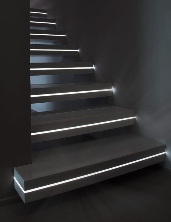 led light step