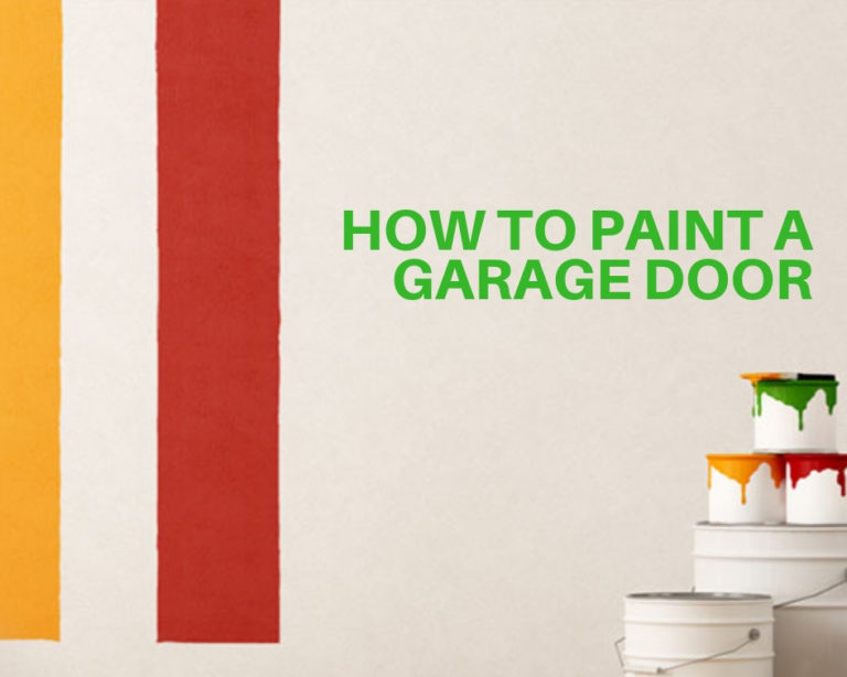How to Paint a Garage Door The Architects Diary