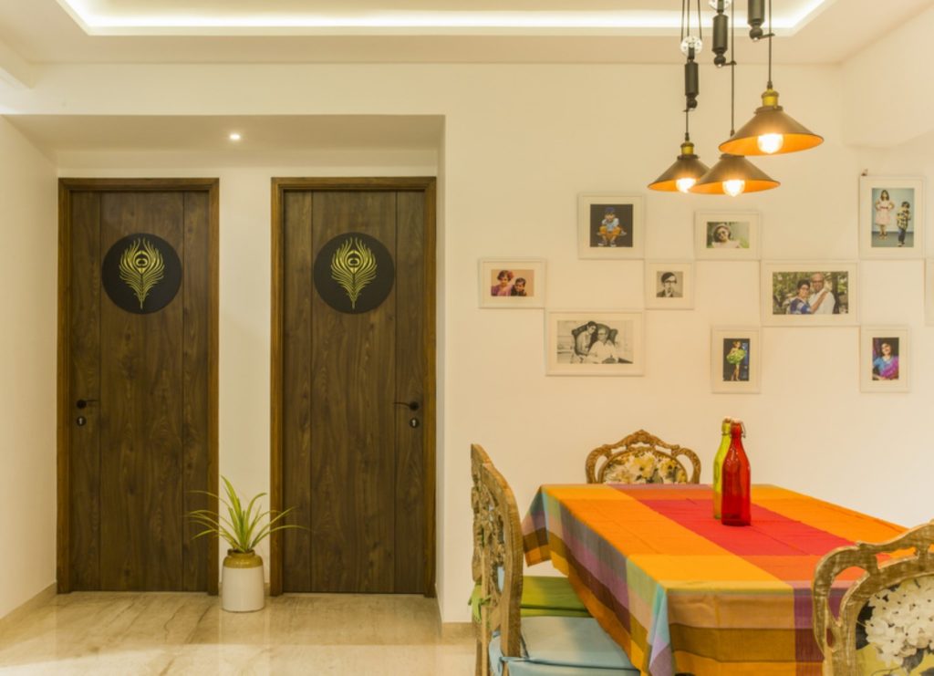 Fusion of modern and traditional house atelier interiors the