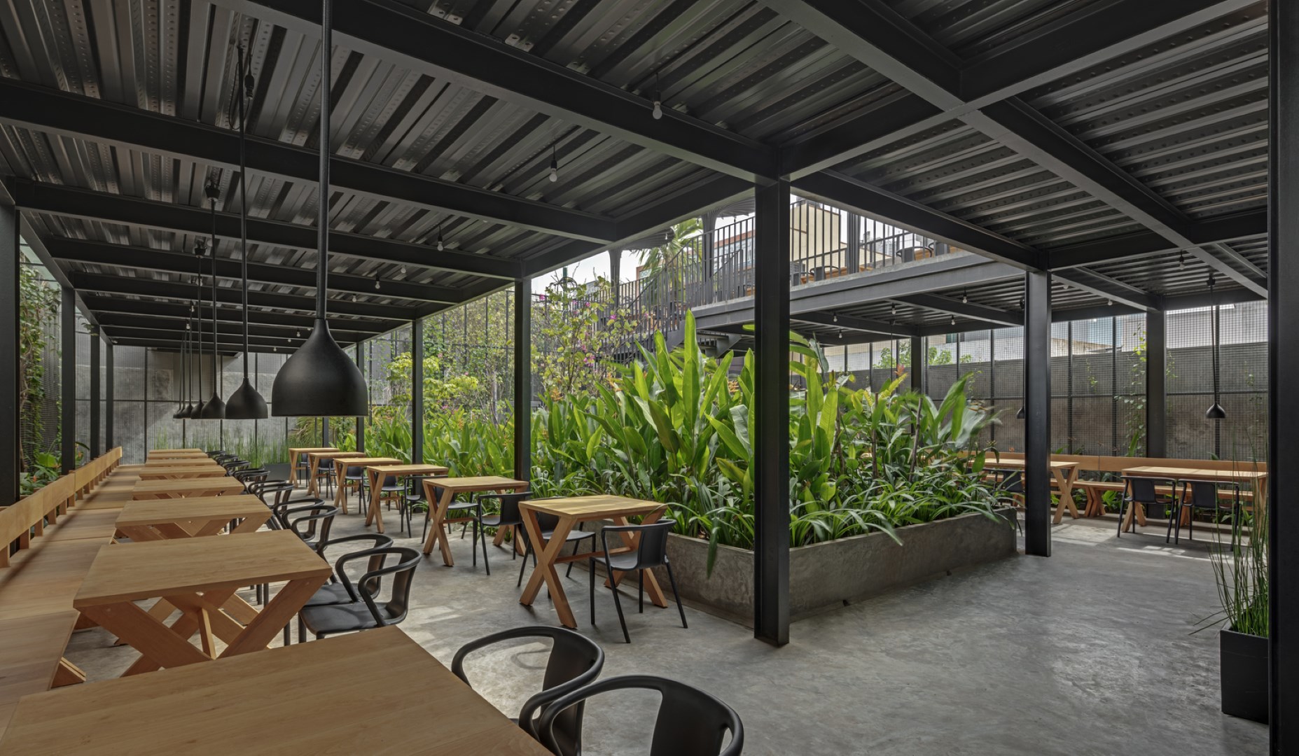 Garden Restaurant | M9 Design Studio - The Architects Diary