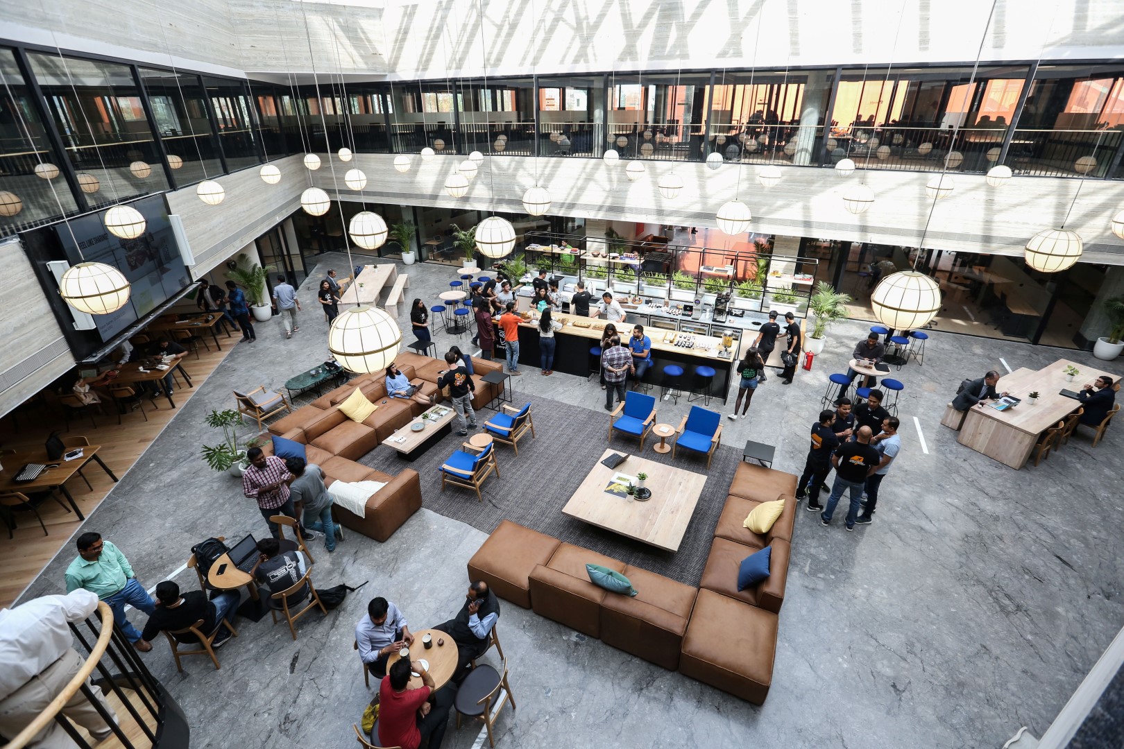 WeWork Offices In India Feature Intelligently Designed Collaborative