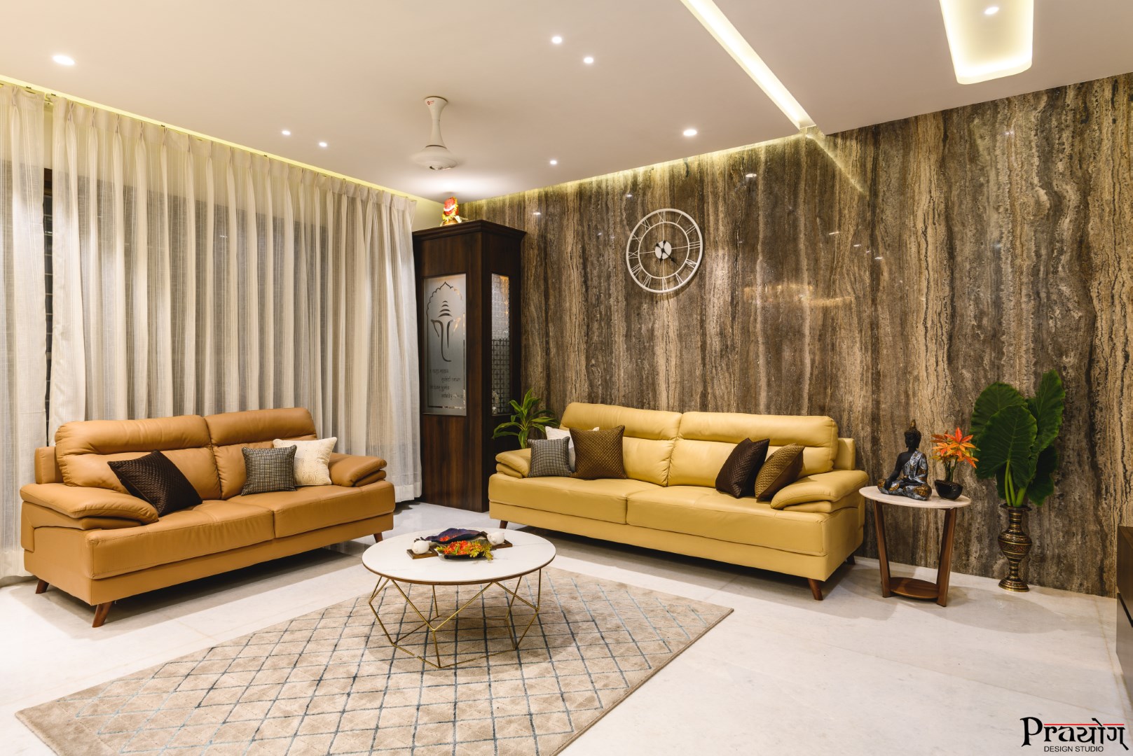 Art Deco Apartment Interior Design | Prayog Design Studio - The