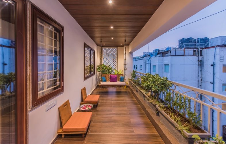 Contemporary Indian Style Apartment Interiors MS Design Studio The