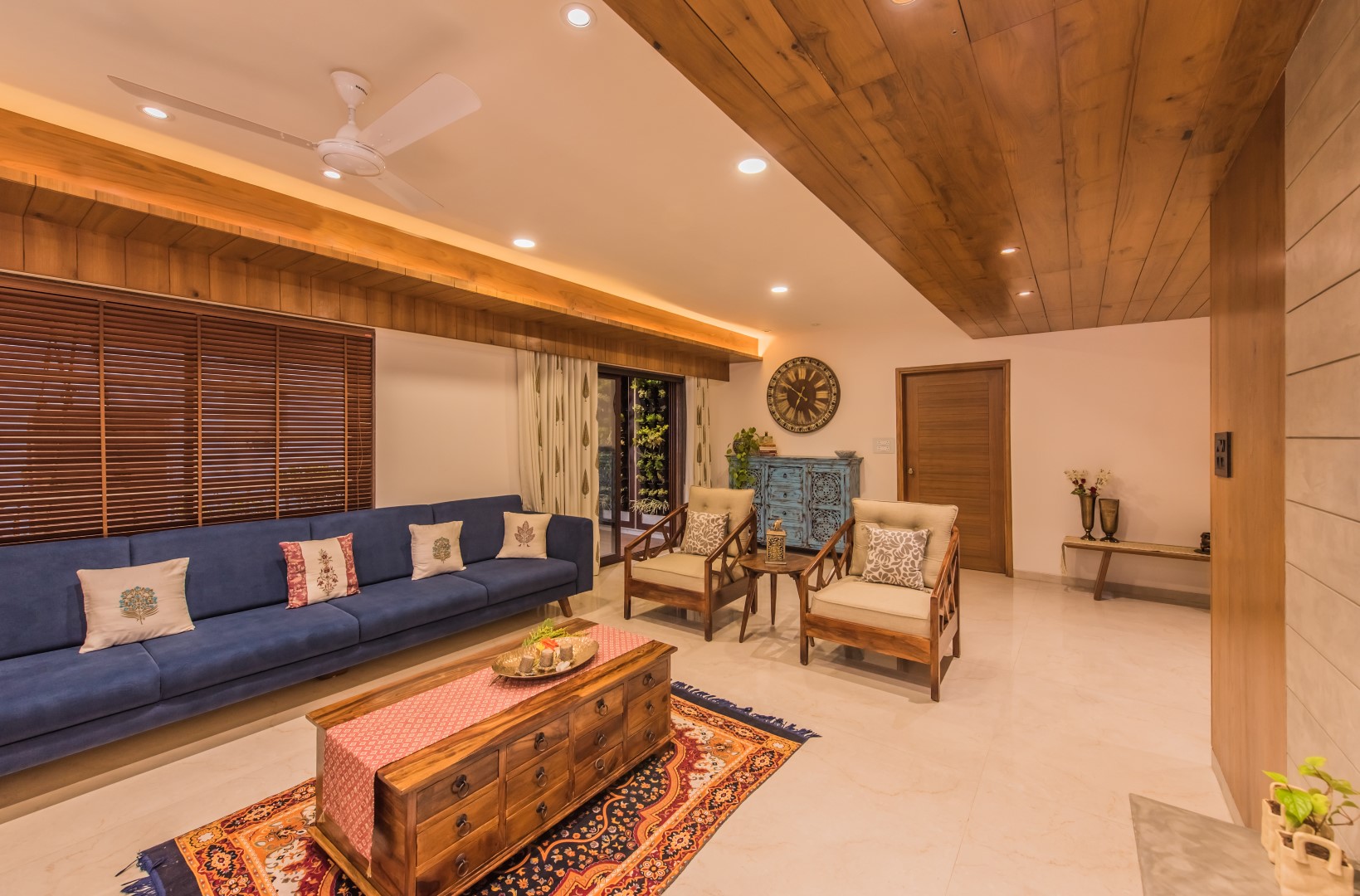 Contemporary Indian House in Indore | Aarambh Design Studio - The  Architects Diary | Study room design, Ceiling design living room, Modern  bedroom furniture