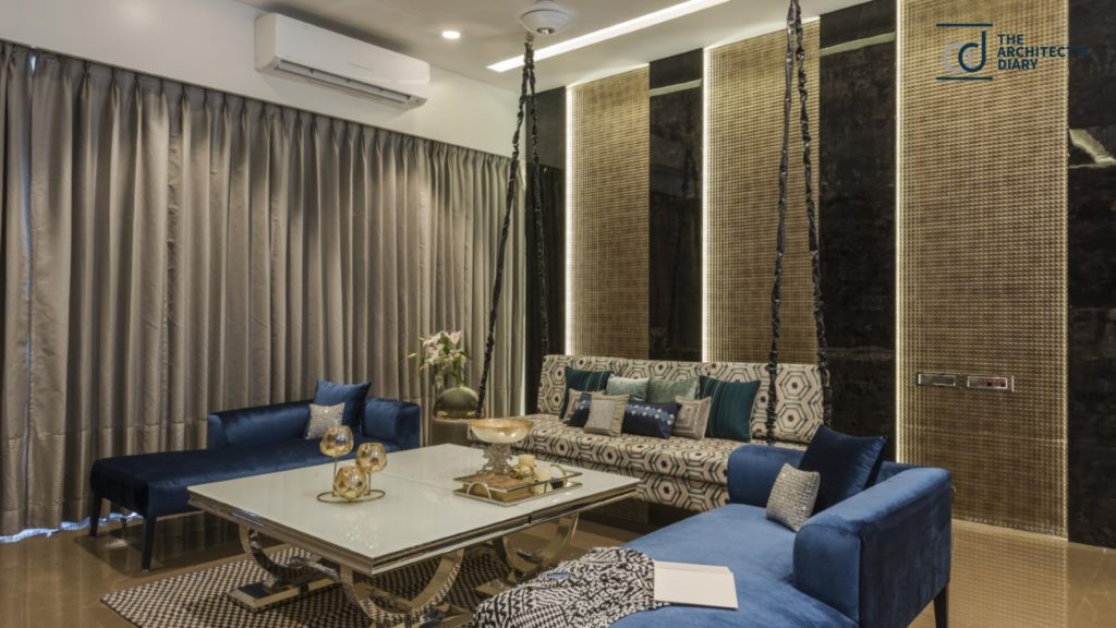 Rose Gold Inspired Apartment | Saima Salam Interior Designer - The ...