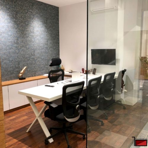 Office Interiors for Alpha Enterprises | Red Brick Design Studio - The ...