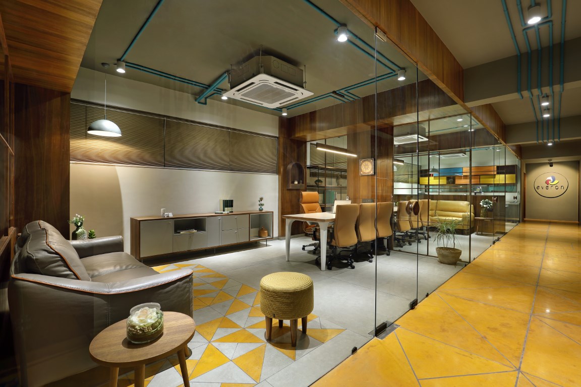 Textile Office Interiors |ADHWA-architecture-interiors - The Architects ...