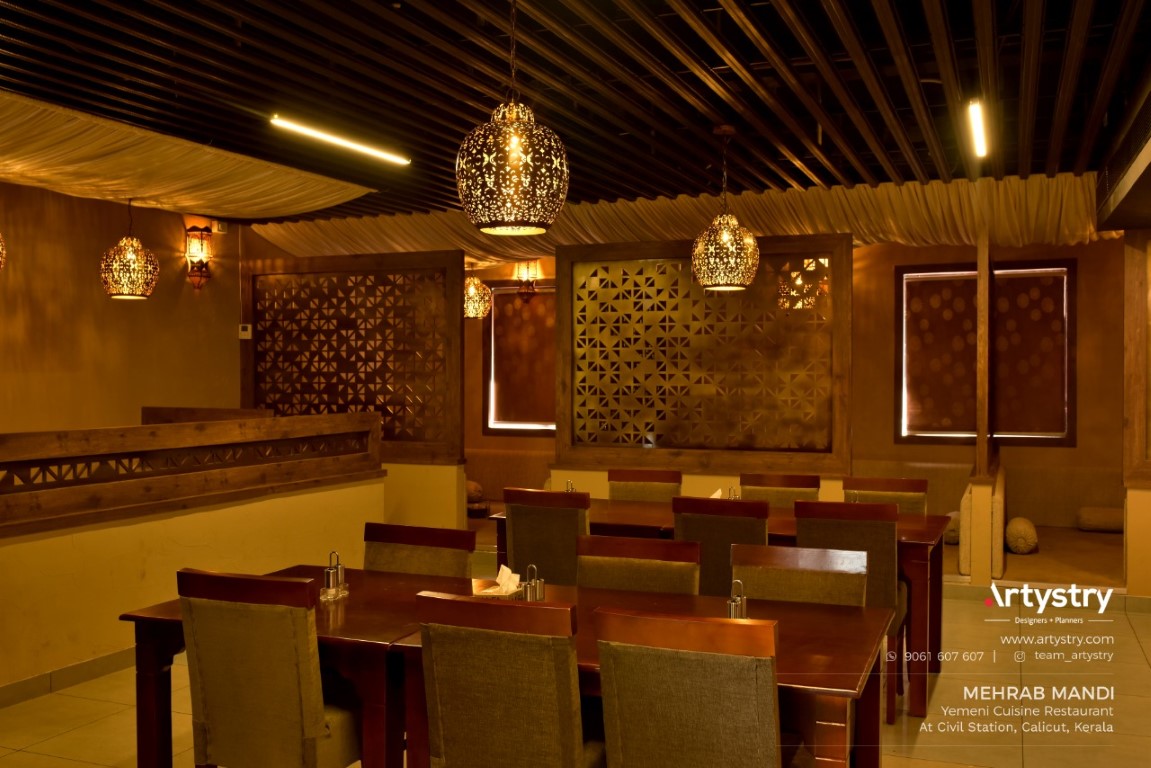 Arabic Style Restaurant Interiors Artystry Interior Design