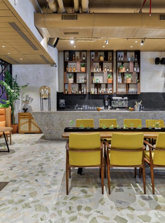 Restaurant Resembling A Conservatory | Minnie Bhatt Design - The ...