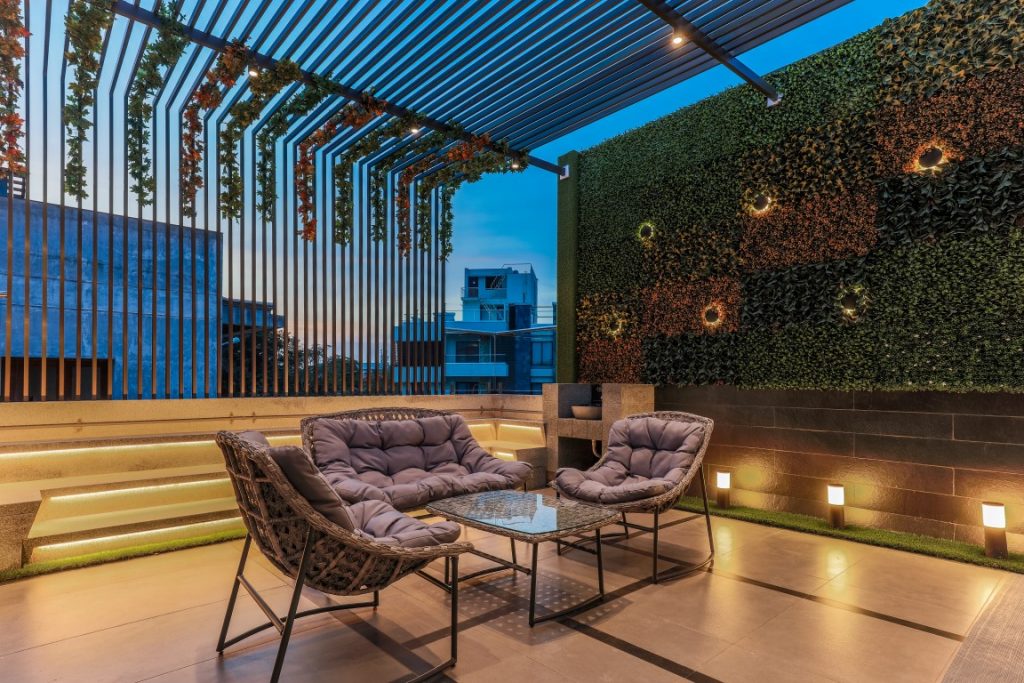 The heaven garden bungalow | Blue Leaf Interiors - The Architects Diary