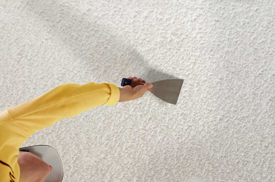 Stretch Ceiling Systems Help To, Can You Drywall Over Asbestos Popcorn Ceiling