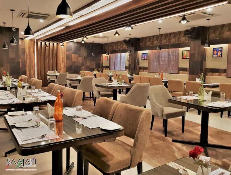 Low Lit And Warm Ambience Restaurant | Saajan Architects - The ...
