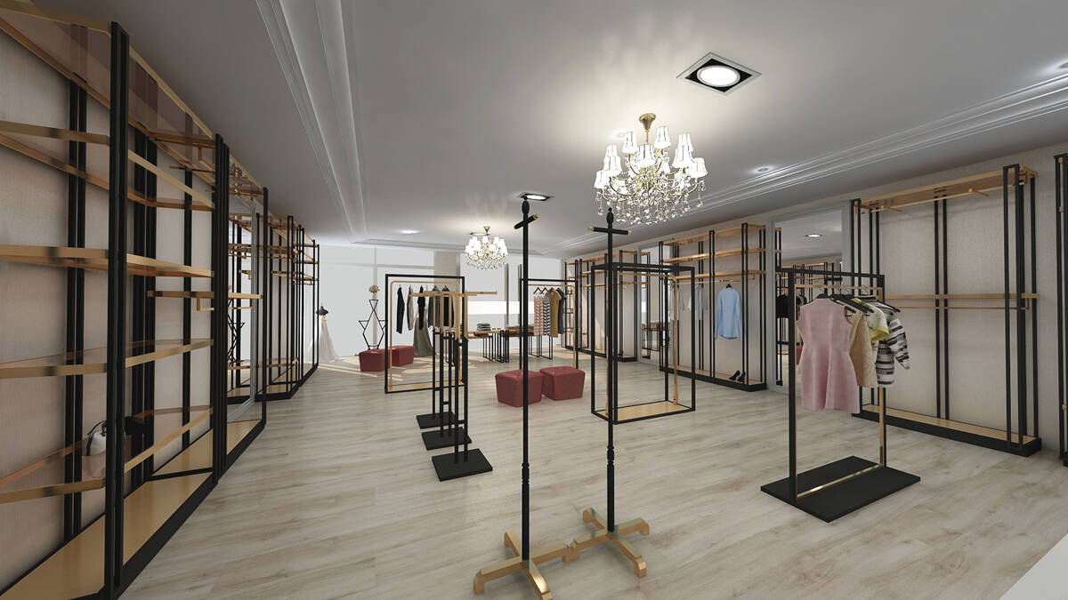 Retail Shop Interior Design Ideas The Architects Diary   Retail Store Clothing Racks 