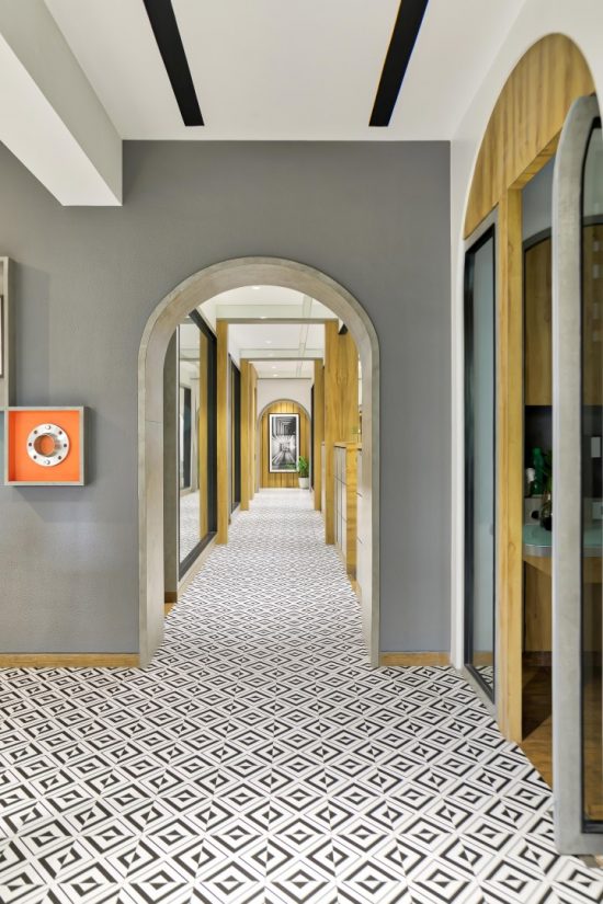The Arched Office Design | Gaurav Kharkar & Associates - The Architects ...