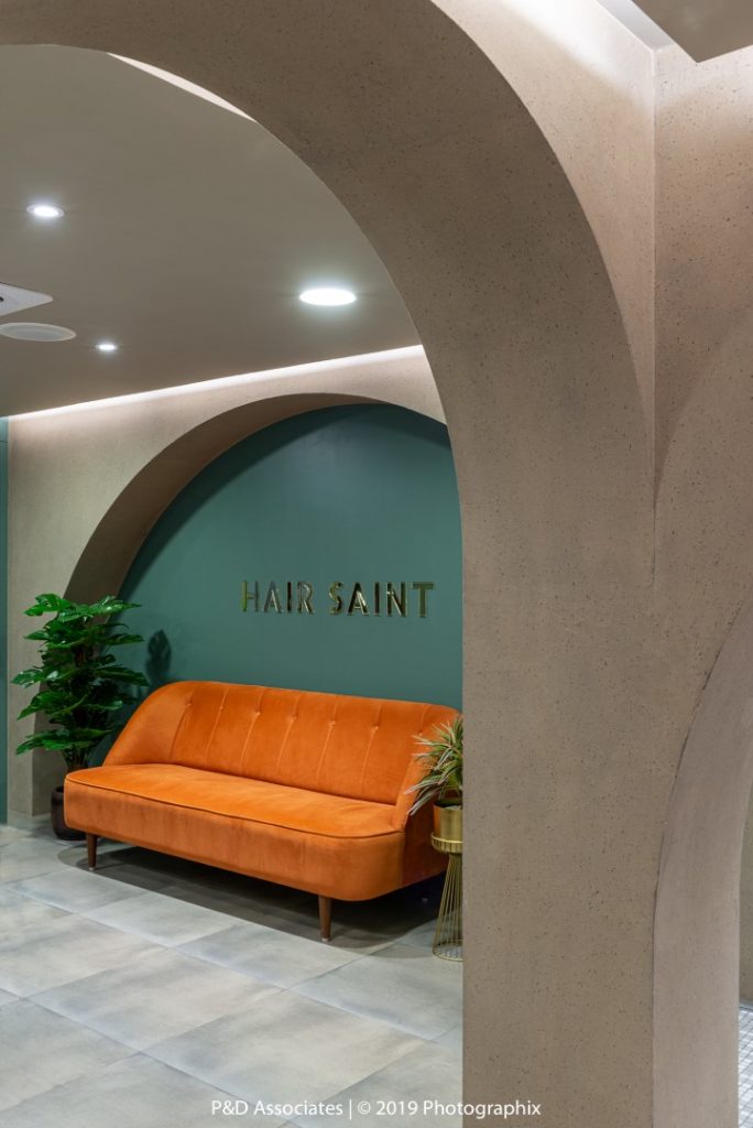 Corinthian Style Salon Interior Design | P&D Associates - The ...