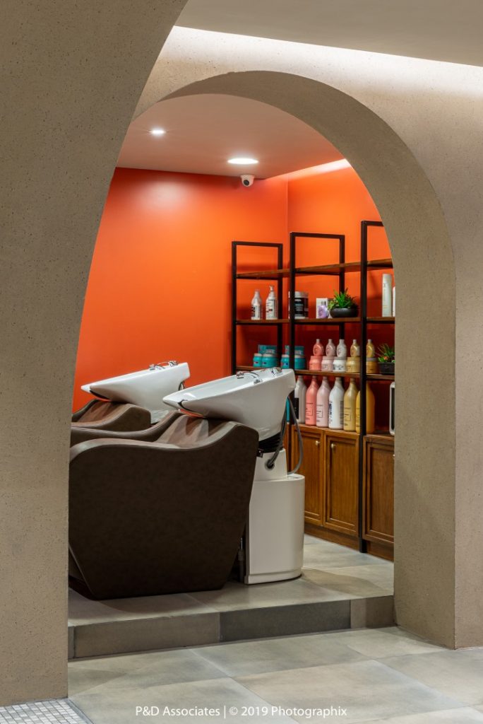 Corinthian Style Salon Interior Design | P&D Associates - The ...