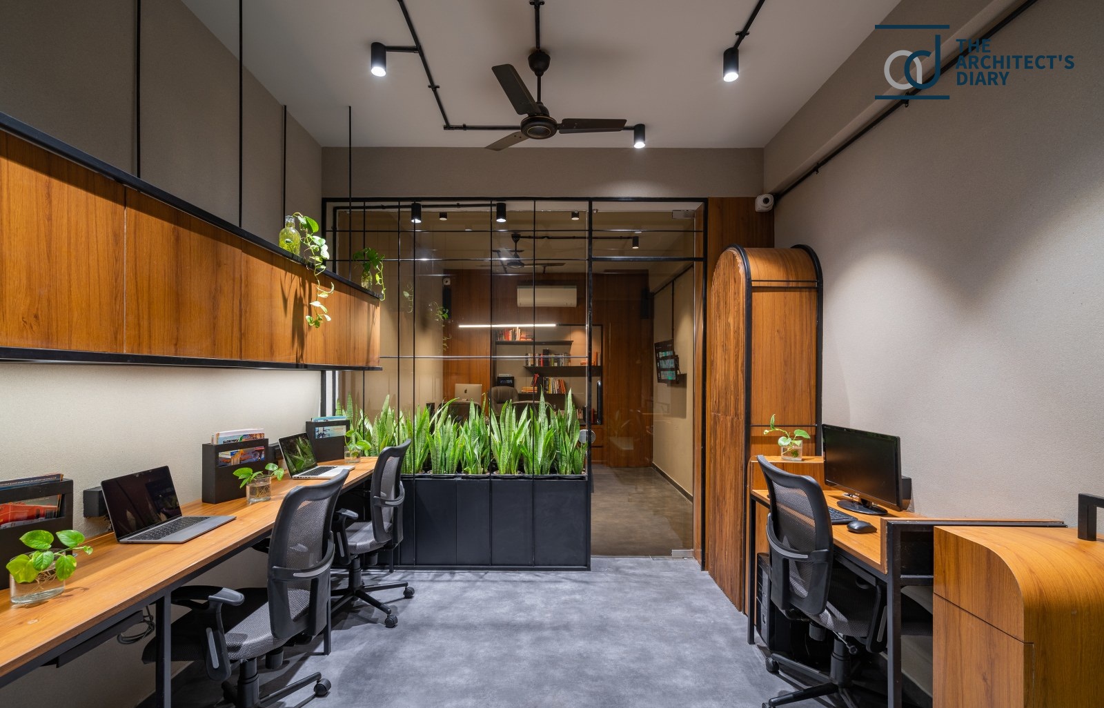 Graphic Designer Office Interior