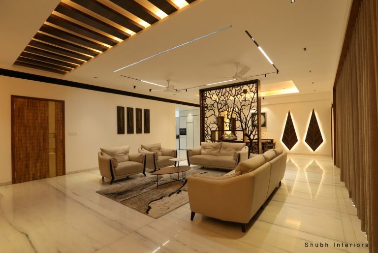 Contemporary Yet Classy Home Décor | Shubh Interiors - The Architects Diary