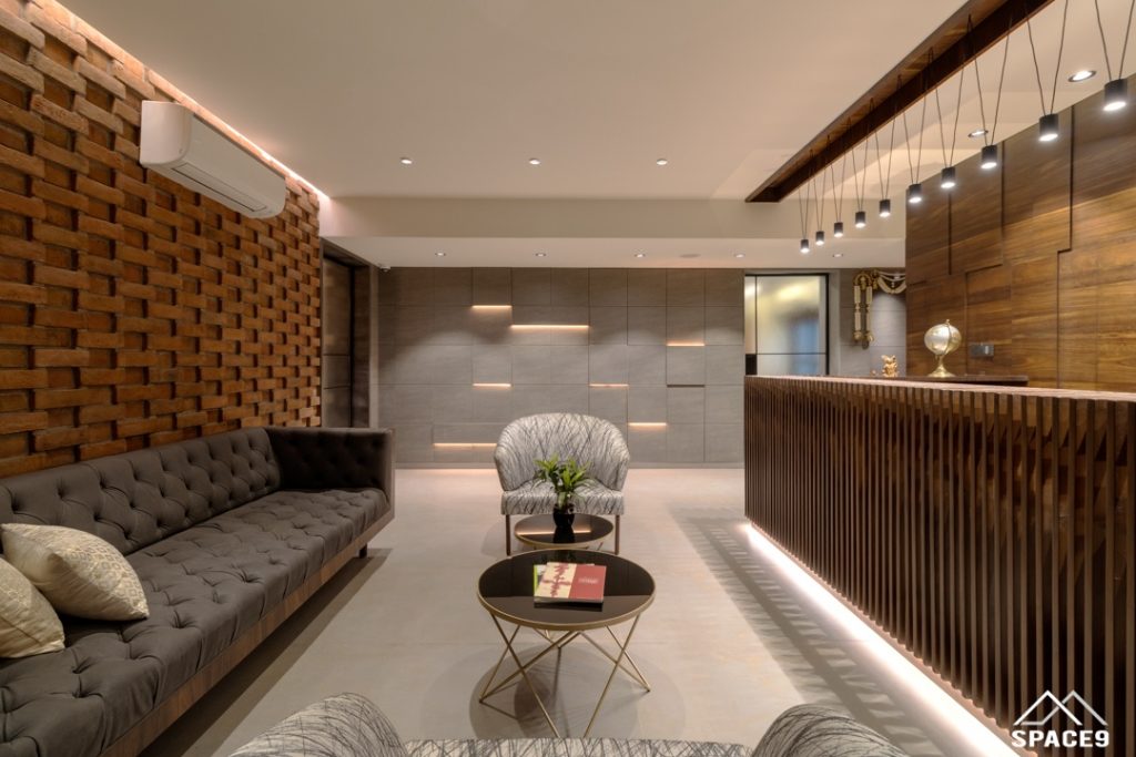 Office Interior With True Forms And Bold Designs | Space 9 Architects ...