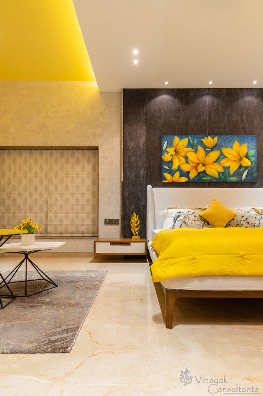 Bungalow Interior A Transformation From Dull To Bright Vinayak Consultant The Architects Diary