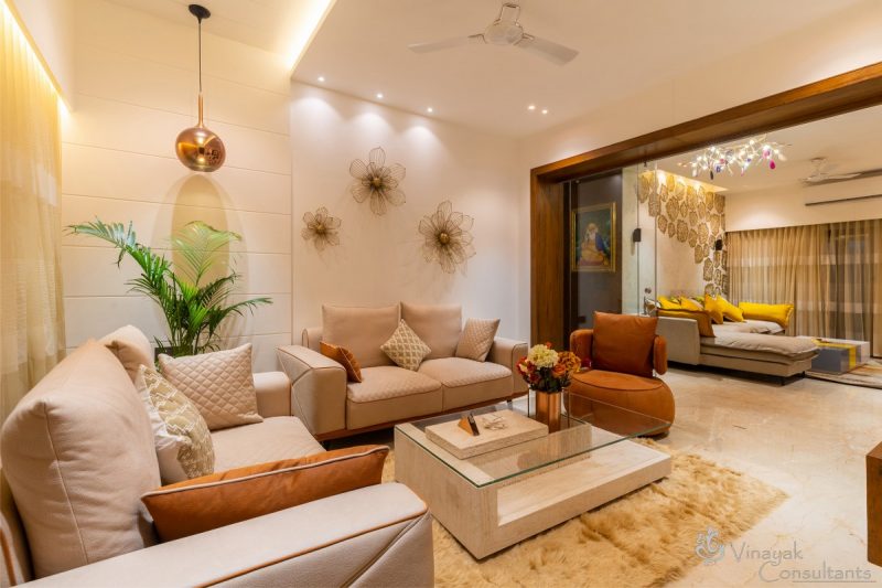 Bungalow Interior-A Transformation From Dull To Bright | Vinayak ...