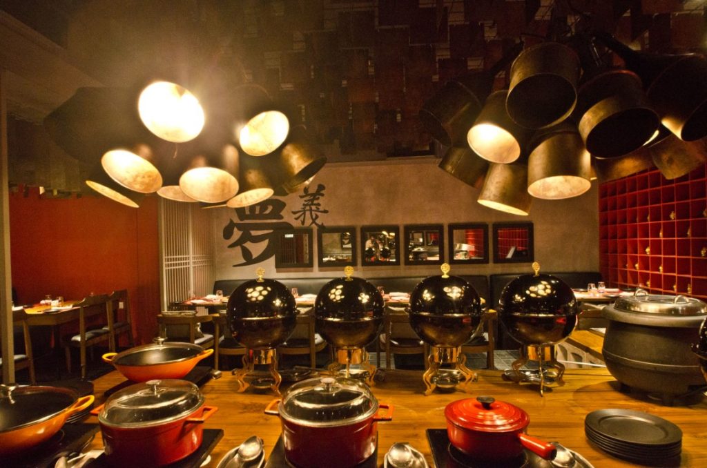 The Orient - Restaurant Interior reflecting Feng Shui & Taoism ...
